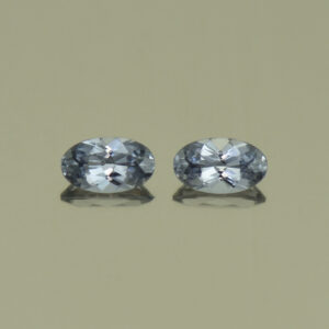 GreySpinel oval pair 5.1x3.1mm 0.50cts N sp578