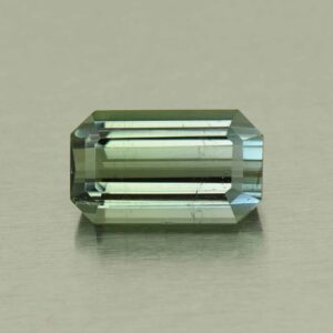 GreyTourmaline eme cut 11.5x6.8mm 3.75cts N tm1649