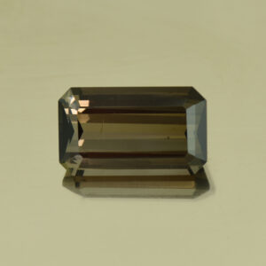 GreyTourmaline eme cut 14.7x8.8mm 7.31cts N tm487