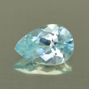 IceBlueZircon pear 10.1x7.0mm 2.91cts H zn3319