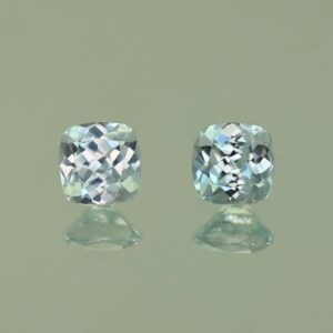 IceBlueZircon sq cush pair 5.5mm 2.14cts H zn7481