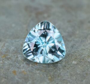 IceBlueZircon trillion 8.0mm 2.85cts H zn2772 b SOLD