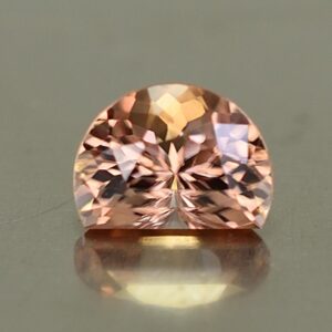 ImperialZircon half moon 7.0x5.1mm 1.54cts zn2518 SOLD