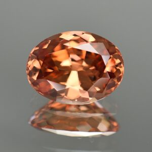 ImperialZircon oval 12.5x9.5mm 6.22cts zn487 SOLD