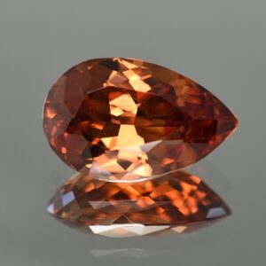 ImperialZircon pear 19.3x12.3mm 17.71cts zn974