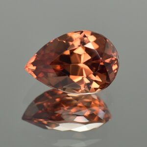 ImperialZircon pearshape 14.2x9.6mm 9.21cts zn320 SOLD
