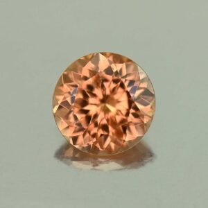ImperialZircon round 6.4mm 1.38cts H zn7346
