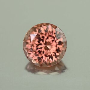 ImperialZircon round 8.9mm 3.95cts H zn7348