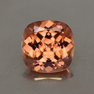 ImperialZircon sq cush 9.6mm 5.33cts zn683 SOLD