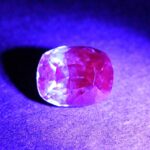 MalayaDragonGarnet cush 7.7x6.0mm 2.00cts N ma388 UV