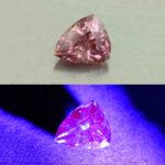 MalayaDragonGarnet drop trill 8.1x6.7mm 1.97cts N ma389 combo UV scaled 1