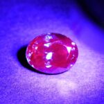 MalayaDragonGarnet oval 7.8x6.1mm 1.81cts N ma372 UV SOLD