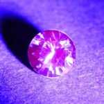 MalayaDragonGarnet round 5.1mm 0.63cts N ma385 UV