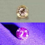 MalayaDragonGarnet round 5.1mm 0.63cts N ma385 combo UV