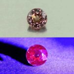 MalayaDragonGarnet round 5.8mm 1.15cts N ma376 combo UV SOLD
