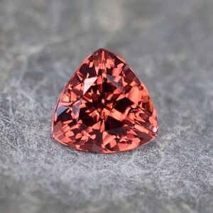 MalayaGarnet trillion 7.3mm 1.87cts ma234 SOLD