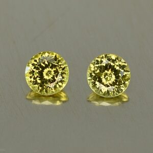 MaliGarnet round pair 5.0mm 1.19cts ml106 SOLD