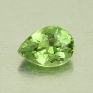 MintChromeTourmaline pear 8.6x6.1mm 1.49cts N ct333