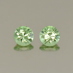 MintGrossular round pair 4.5mm 0.85cts N mg324 SOLD