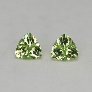 MintGrossular trillion pair 5.0mm 1.11cts mg250 SOLD