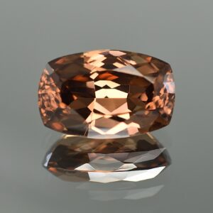 MochaZircon cushion 17.7x11.5mm 18.83cts H zn224