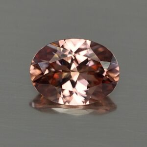 MochaZircon oval 8.1x6.0mm 1.64cts N zn3694 SOLD