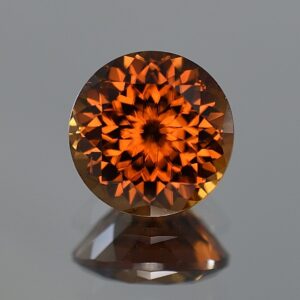 MochaZircon round 11.5mm 8.92cts zn322