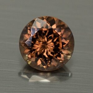 MochaZircon round 6.0mm 1.24cts N zn3685