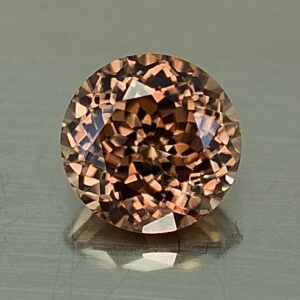 MochaZircon round 6.0mm 1.35cts N zn2648 SOLD