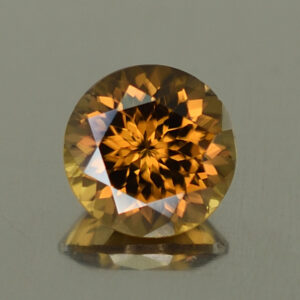 MochaZircon round 7.0mm 1.99cts N zn4496