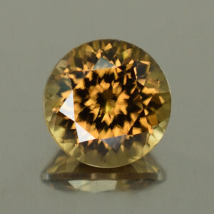 MochaZircon round 8.6mm 3.85cts N zn4497 SOLD
