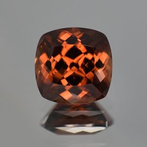 MochaZircon sq cush 11.5mm 9.92cts zn188