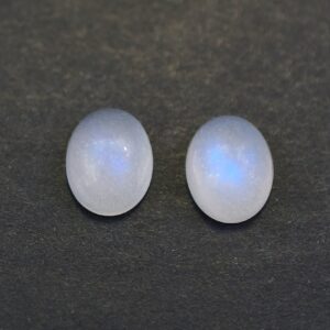 Moonstone oval cab pair 10.1x8.0mm 5.14cts ms168 SOLD