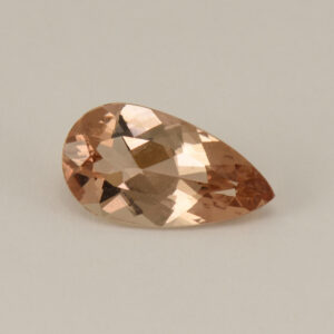Morganite pear 15.1x8.7mm 3.87cts H me291