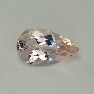 Morganite pearshape 17.5x10.6mm 6.23cts H me265
