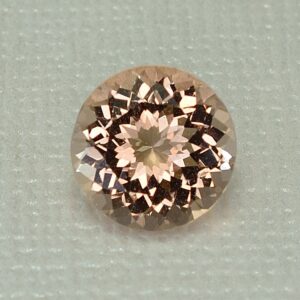 Morganite round 10.9mm 4.00cts H a me271 SOLD