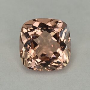 Morganite sq cush 8.5x8.3mm 2.64cts H me122 SOLD