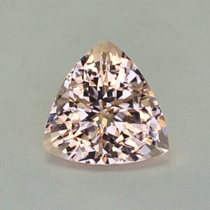 Morganite trillion 11.7mm 4.55cts N me104 SOLD