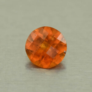 OrangeGrossular ch round 5.0mm 0.46cts N og324