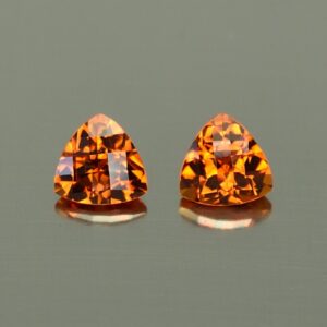 OrangeGrossular ch trill pair 5.0mm 1.01cts og150 SOLD