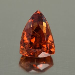 OrangeGrossular drop trill 9.8x7.3mm 3.28cts og162