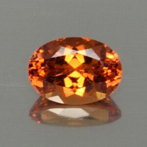 OrangeGrossular oval 7.2x5.2mm 1.07cts og121
