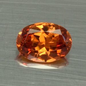 OrangeGrossular oval 8.4x6.0mm 1.35cts og101