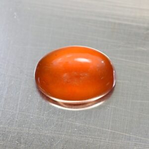 OrangeGrossular oval cab 13.6x10.0mm 7.99cts a og104
