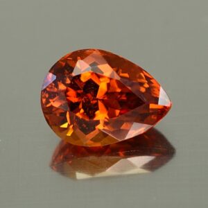 OrangeGrossular pear 9.1x6.7mm 2.17cts og110 SOLD