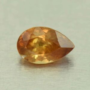 OrangeSapphire pear 8.1x5.2mm 1.27cts N sa804 SOLD