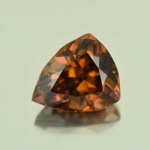 OrangeZircon drop trill 14.7x12.1mm 13.91cts N zn5371
