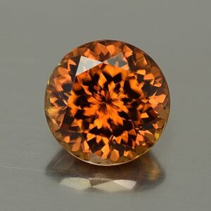 OrangeZircon round 12.0mm 10.34cts N zn604 SOLD