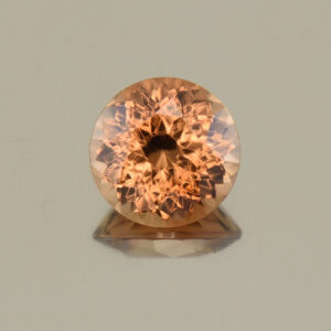 OrangeZircon round 5.5mm 0.94cts N zn4841
