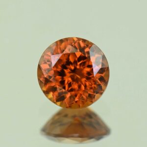 OrangeZircon round 7.0mm 1.99cts N zn7381
